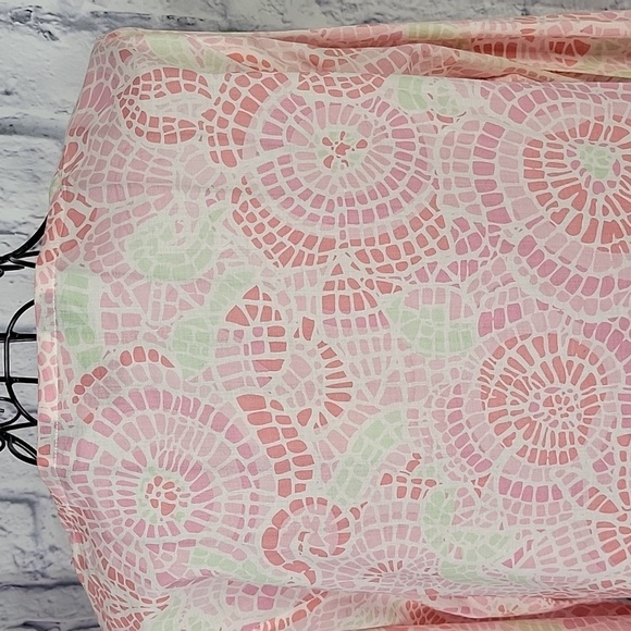 VINEYARD‎ VINES Mosiac Floral Print Cover Up Dress Medium - Picture 7 of 9